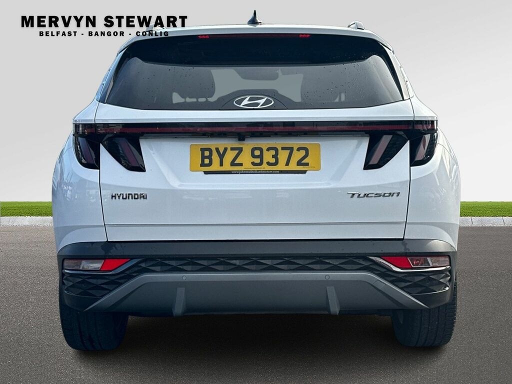 Hyundai Tucson Ultimate T-gdi BYZ9372 White #6