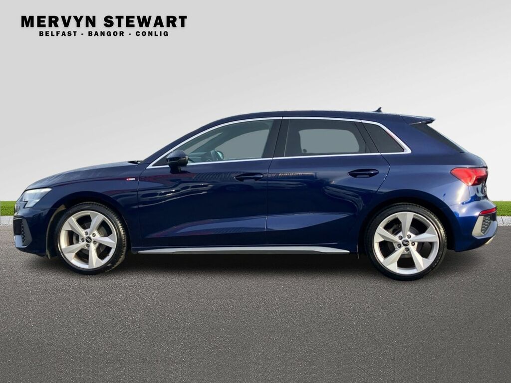 Audi A3 S Line 30 Tfsi Mhev S-a AMZ3265 Blue #5