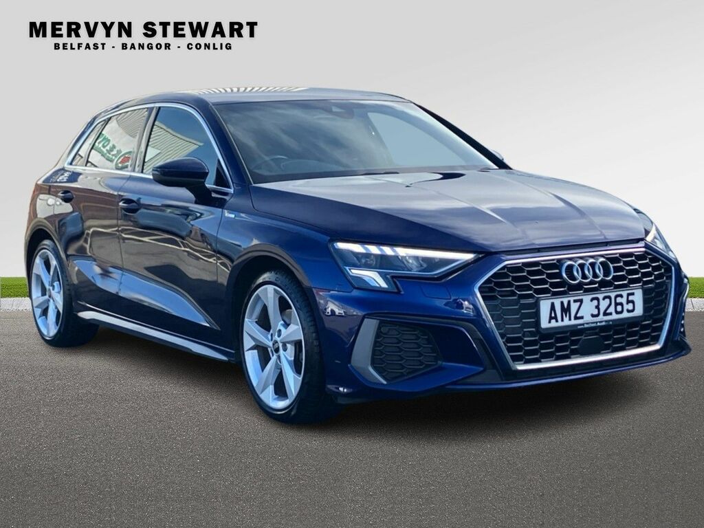 Audi A3 S Line 30 Tfsi Mhev S-a Blue