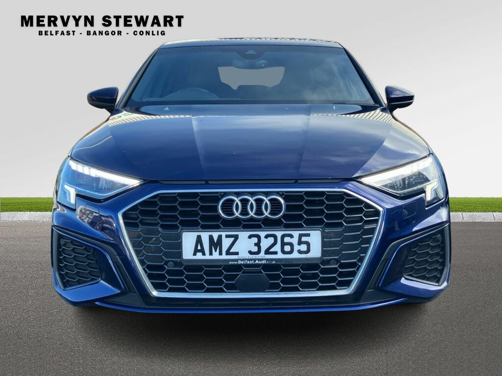 Audi A3 S Line 30 Tfsi Mhev S-a AMZ3265 Blue #3