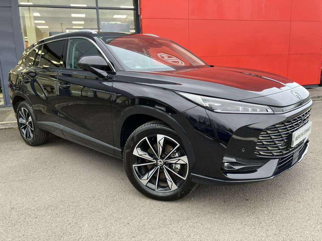 MG HS Trophy Auto Black