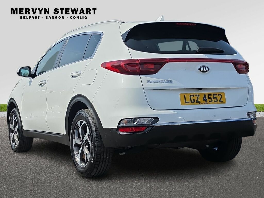 Kia Sportage 2 Isg LGZ4552 White #6