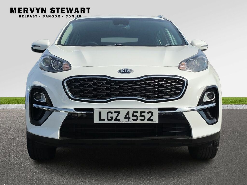 Kia Sportage 2 Isg LGZ4552 White #3