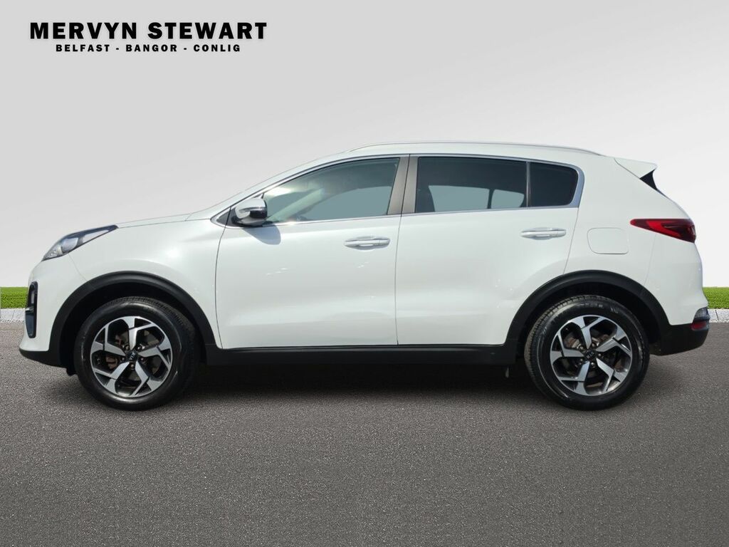 Kia Sportage 2 Isg LGZ4552 White #5
