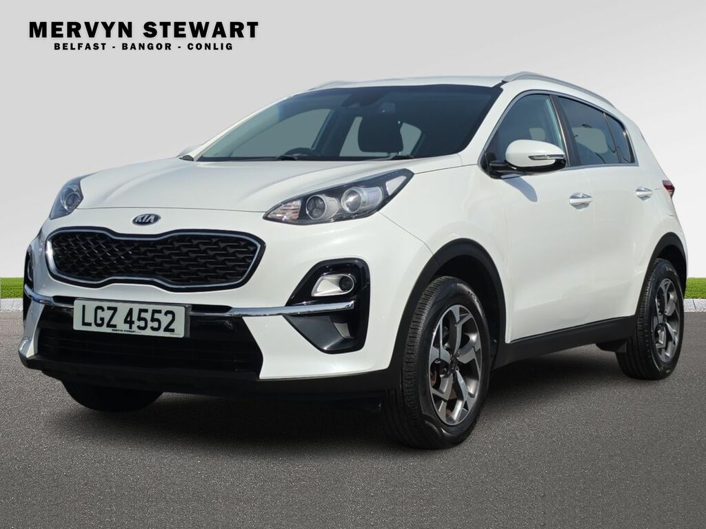 Kia Sportage 2 Isg LGZ4552 White #4