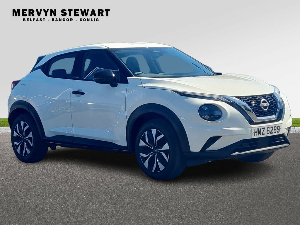 Nissan Juke Acenta Premium Dig-t HMZ6289 White #4