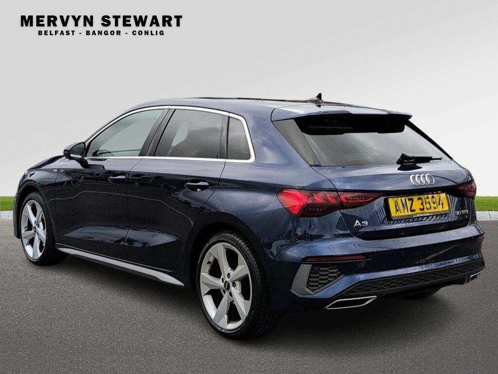 Audi A3 S Line 30 Tfsi AMZ3594 Blue #6