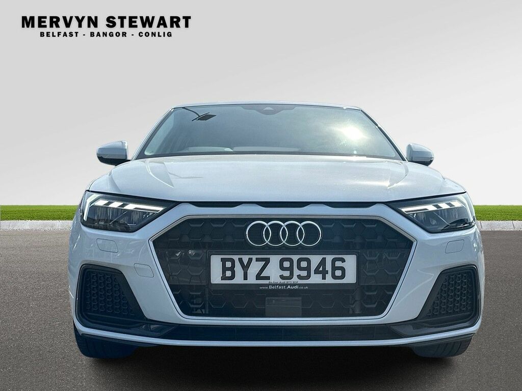 Audi A1 Sport 25 Tfsi BYZ9946 White #3