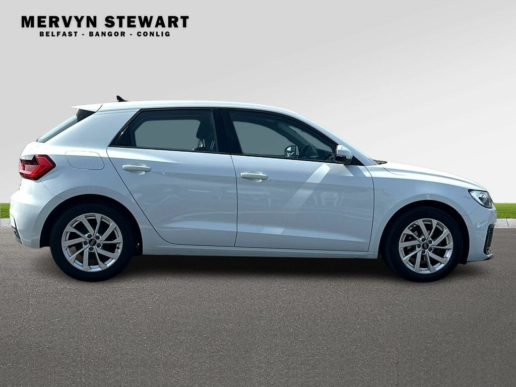 Audi A1 Sport 25 Tfsi BYZ9946 White #5