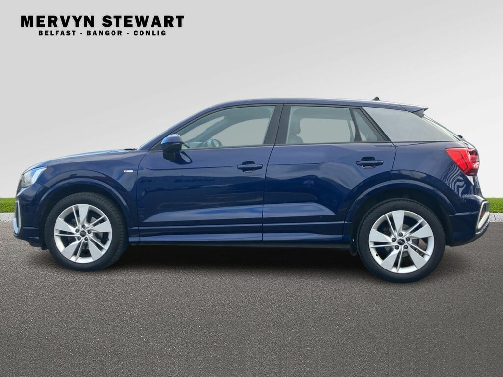 Audi Q2 S Line 35 Tfsi S-a AMZ5495 Blue #5