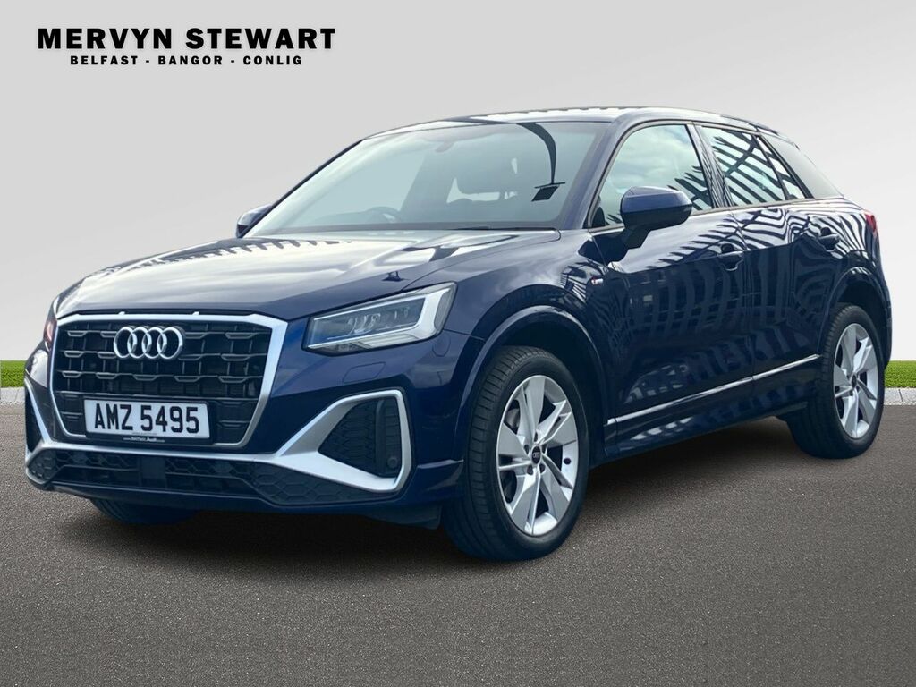 Audi Q2 S Line 35 Tfsi S-a AMZ5495 Blue #4