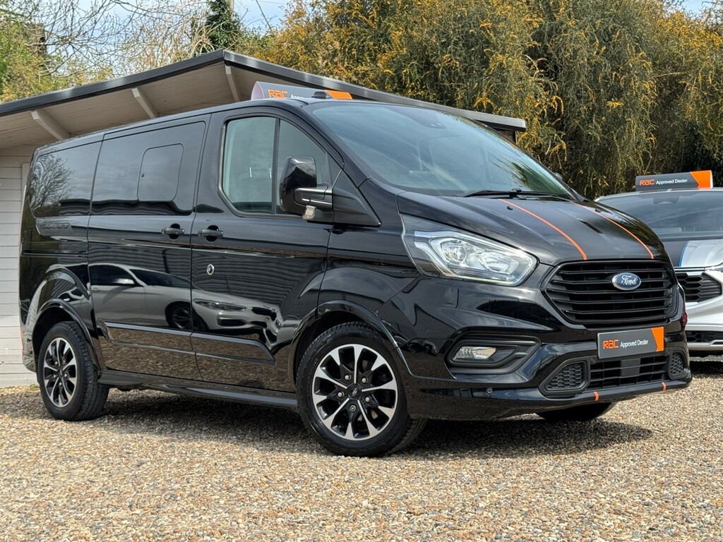 Ford Tourneo Custom 2.0 320 Ecoblue Sport L1 Euro 6 Ss YS69UEJ Black #2