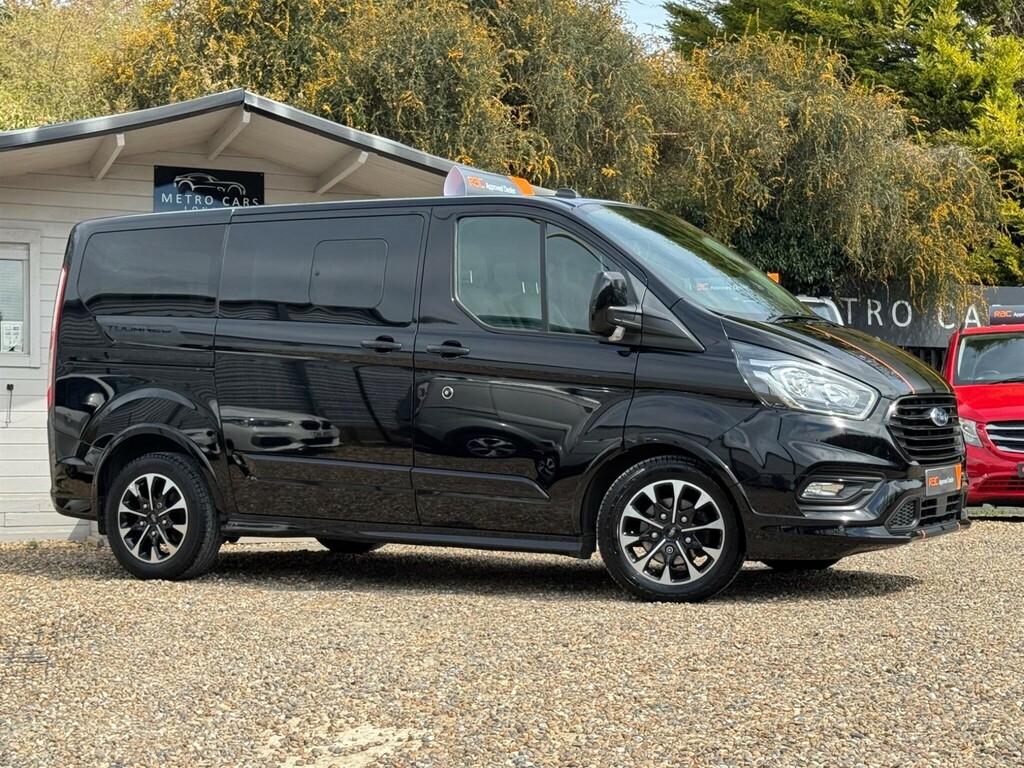 Ford Tourneo Custom 2.0 320 Ecoblue Sport L1 Euro 6 Ss YS69UEJ Black #3