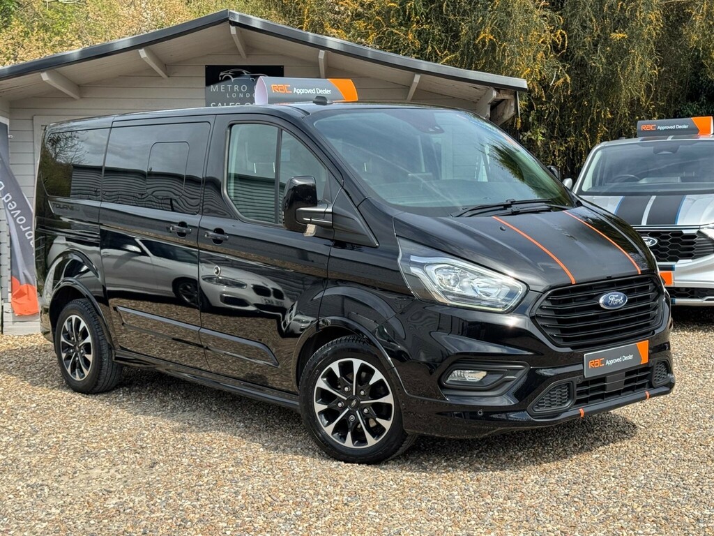 Ford Tourneo Custom 2.0 320 Ecoblue Sport L1 Euro 6 Ss Black