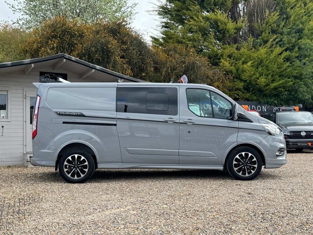 Ford Transit Custom 2.0 320 Ecoblue Sport Crew Van L2 H1 Euro 6 Ss WR23JTZ Grey #4