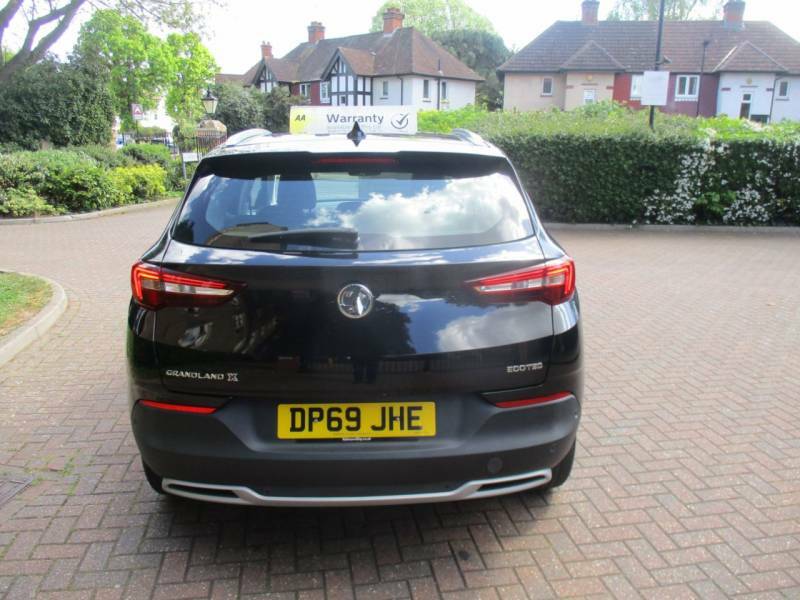 Vauxhall Grandland X 1.2 Turbo Business Edition Nav Fsh Satnav Blue DP69JHE Black #6