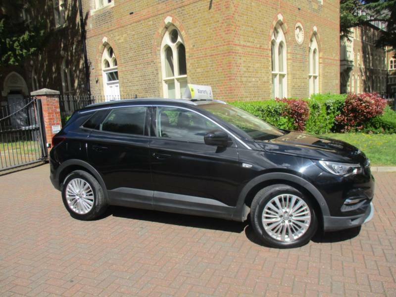 Vauxhall Grandland X 1.2 Turbo Business Edition Nav Fsh Satnav Blue DP69JHE Black #4