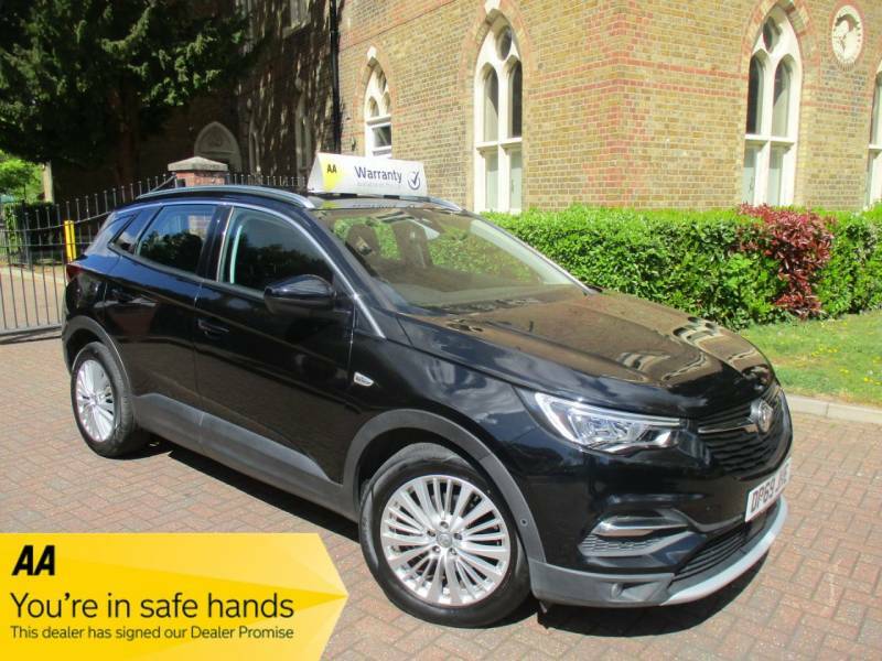 Vauxhall Grandland X 1.2 Turbo Business Edition Nav Fsh Satnav Blue Black