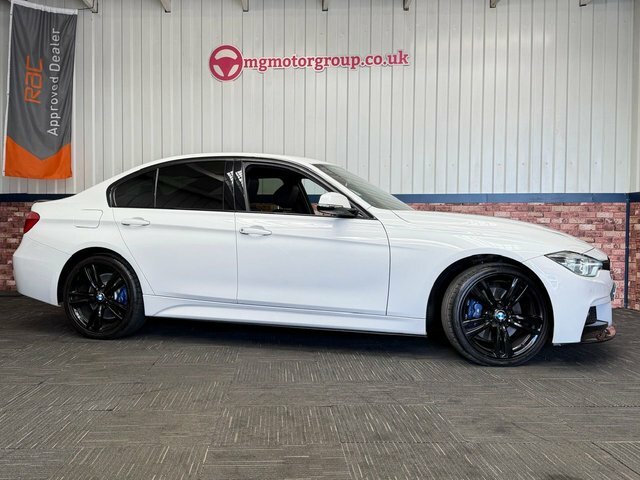 BMW 3 Series 2.0 320D M Sport Saloon Xdrive Eur NL67MXK White #4