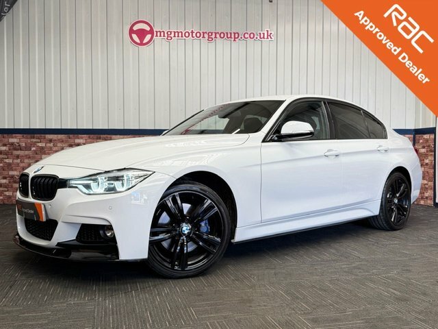 BMW 3 Series 2.0 320D M Sport Saloon Xdrive Eur NL67MXK White #2