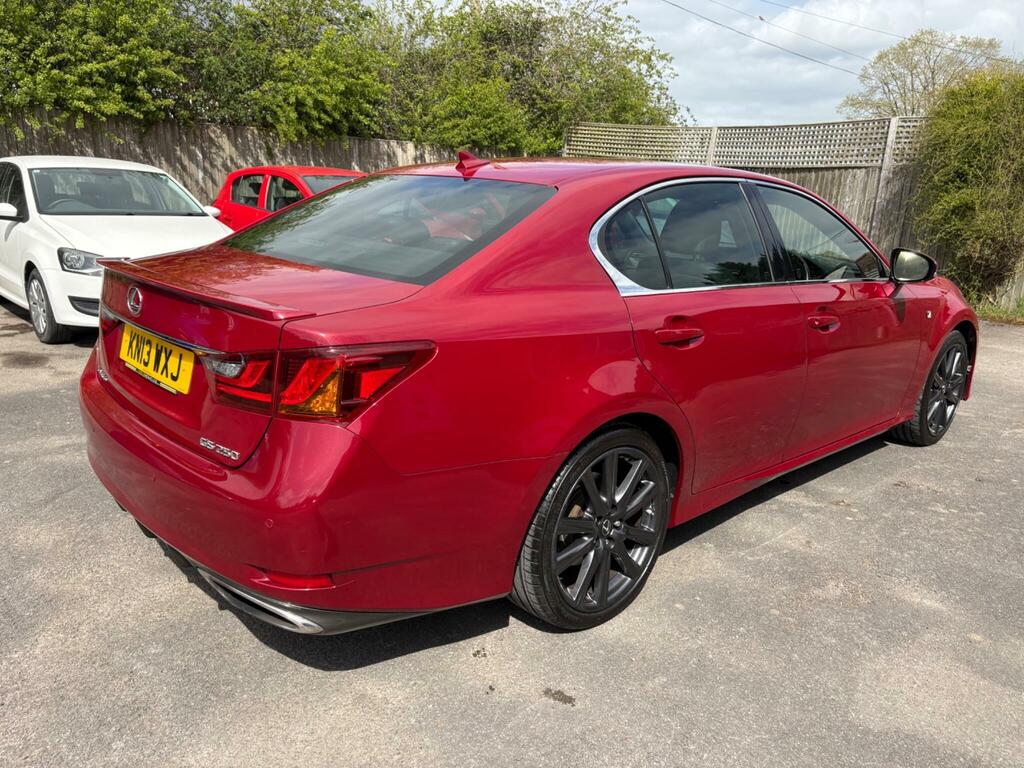 Lexus GS 2.5 250 V6 F Sport Euro 5 Red #6