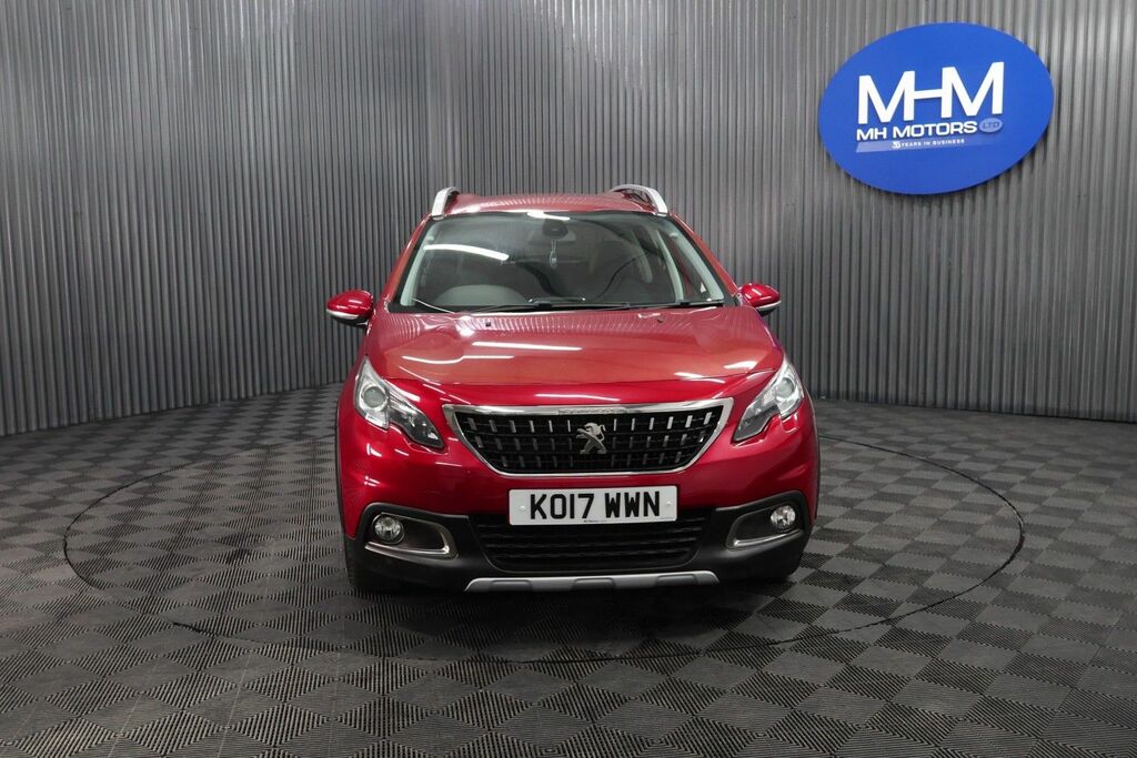 Peugeot 2008 Bluehdi Allure Suv KO17WWN Red #2