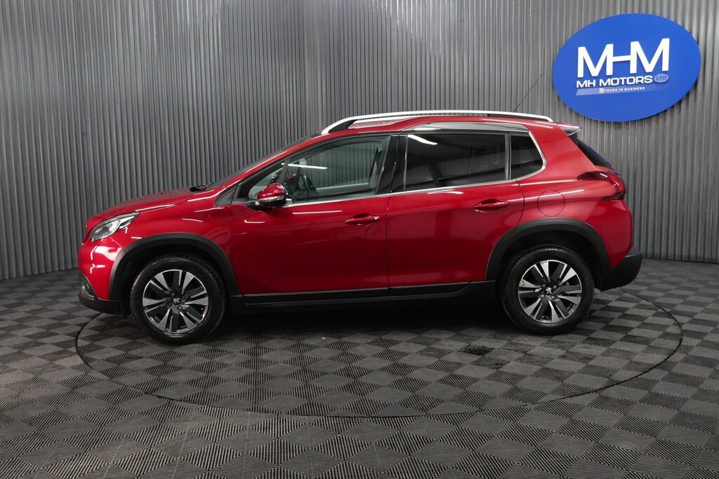 Peugeot 2008 Bluehdi Allure Suv KO17WWN Red #4