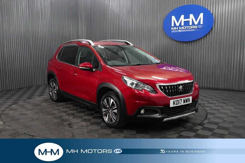 Peugeot 2008 Bluehdi Allure Suv Red
