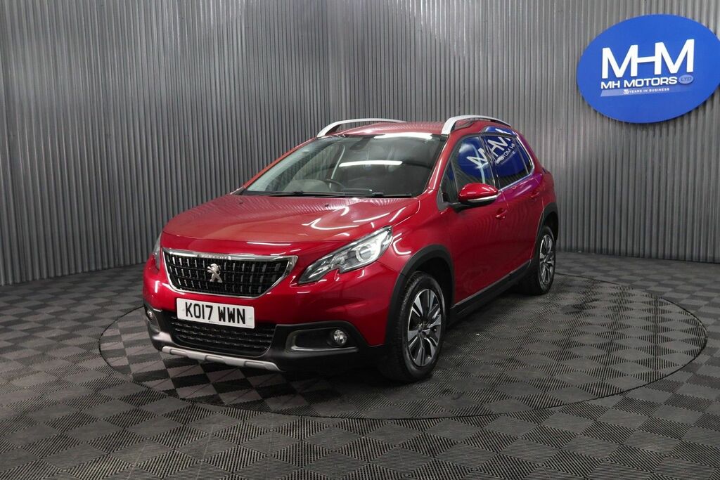 Peugeot 2008 Bluehdi Allure Suv KO17WWN Red #3