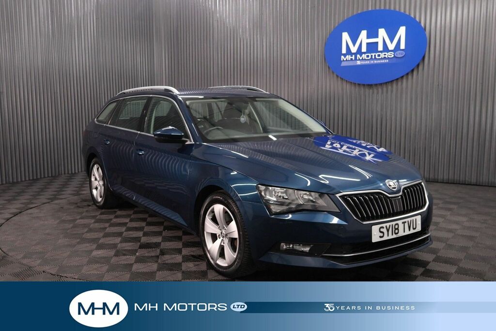 Skoda Superb Tdi Se Estate Blue