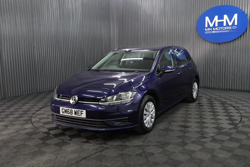 Volkswagen Golf Tdi S Hatchback GM68WEF Blue #3