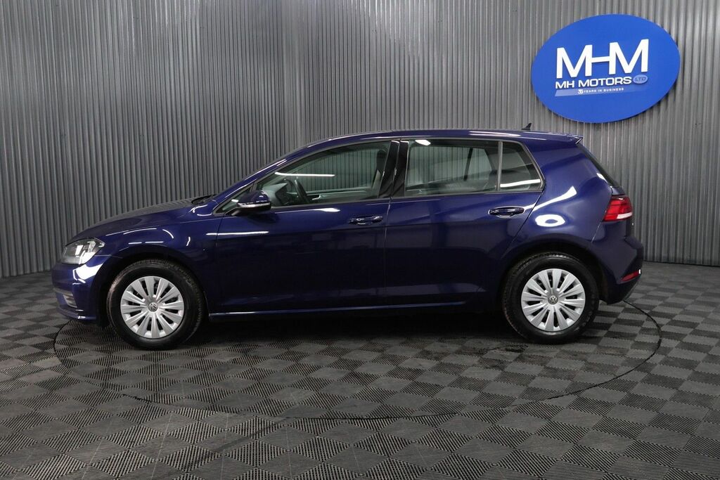 Volkswagen Golf Tdi S Hatchback GM68WEF Blue #4
