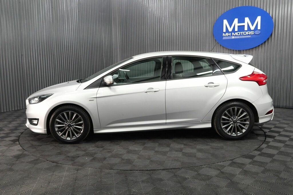 Ford Focus Tdci St-line Hatchback LXZ1783 Silver #4