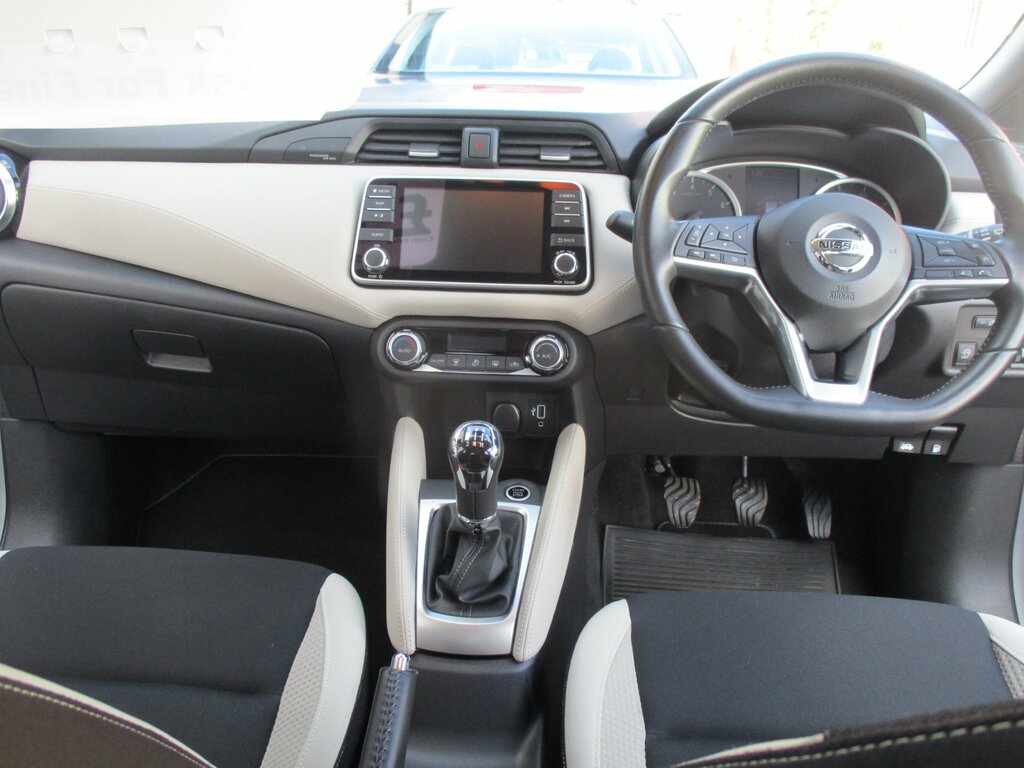 Nissan Micra 1.0 Ig-t Tekna Hatchback Euro 6 Silver #6