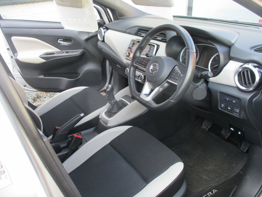 Nissan Micra 1.0 Ig-t Tekna Hatchback Euro 6 Silver #2