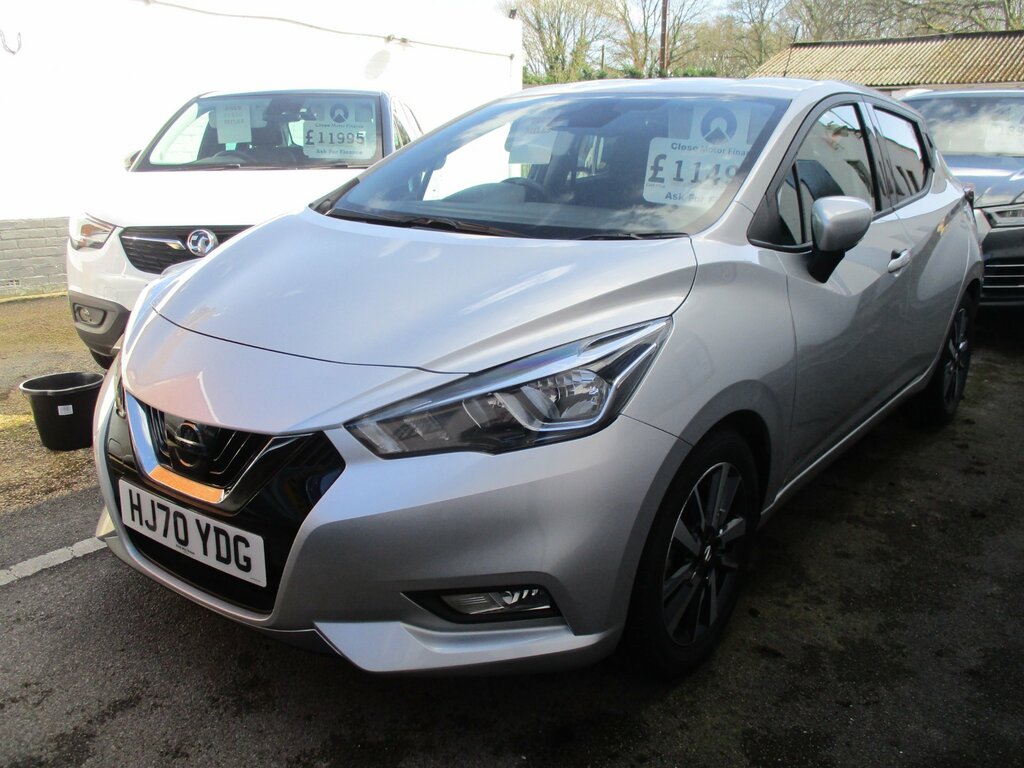 Nissan Micra 1.0 Ig-t Tekna Hatchback Euro 6 Silver