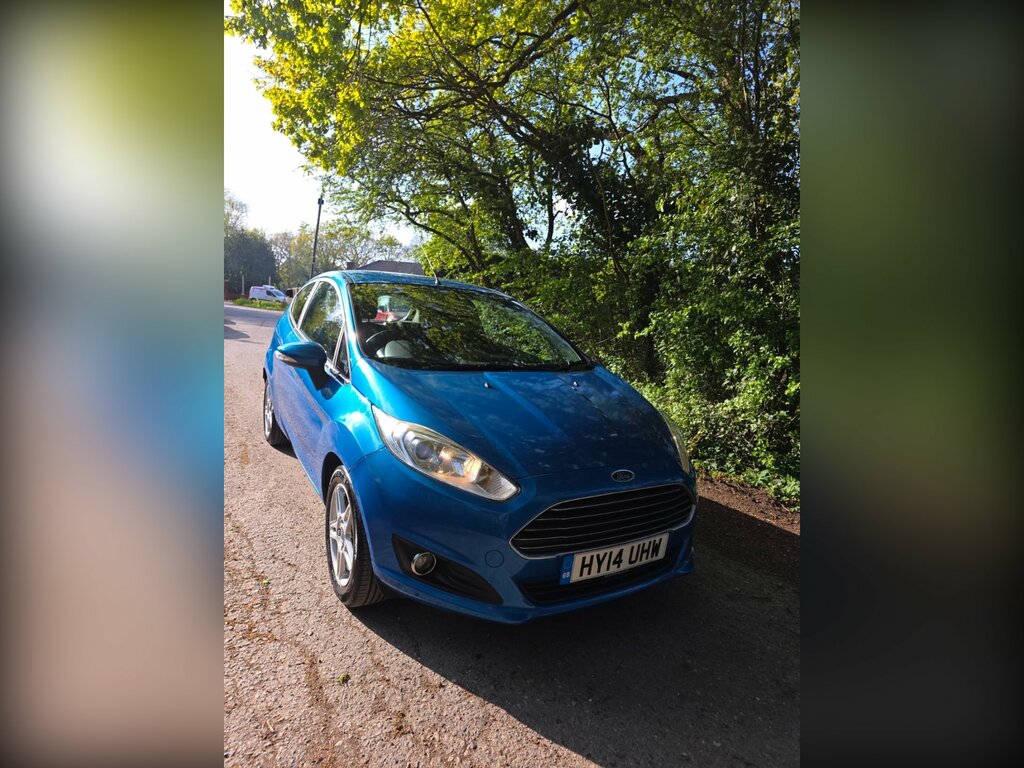 Ford Fiesta 1.25 Zetec Hatchback Euro 5 82 Blue