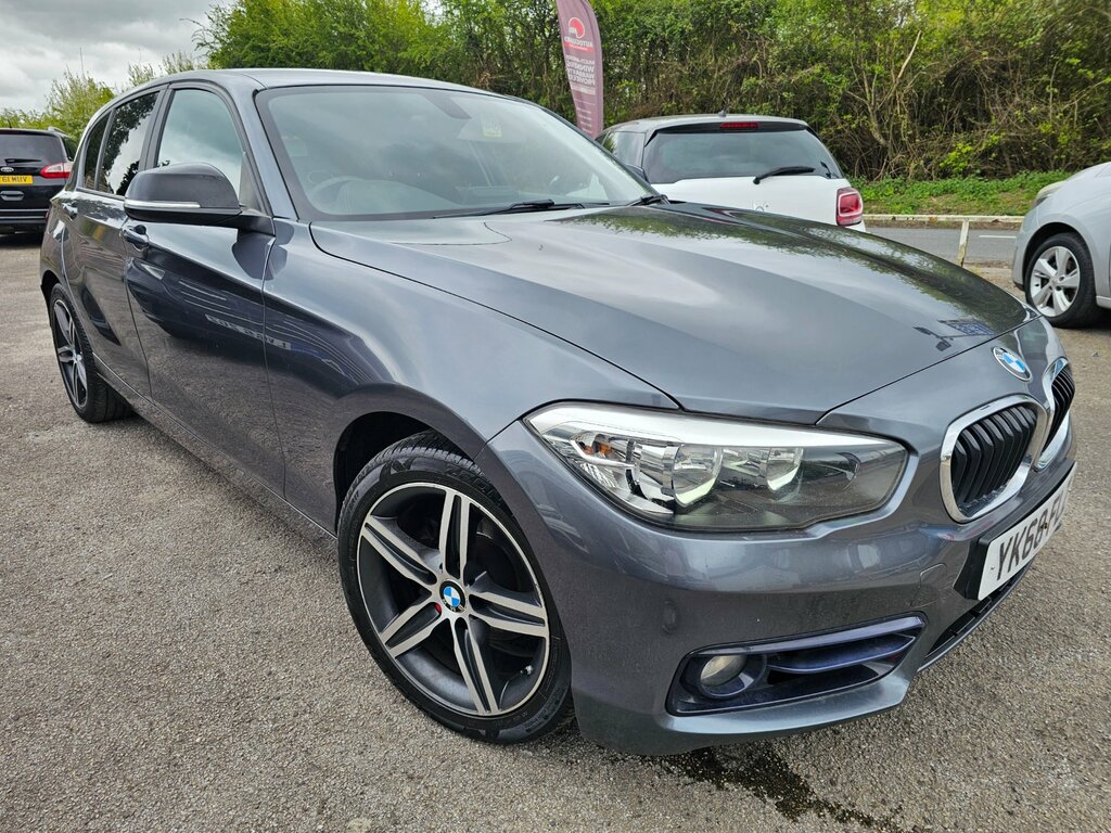 BMW 1 Series 2.0 118D Sport Hatchback Euro 6 Grey