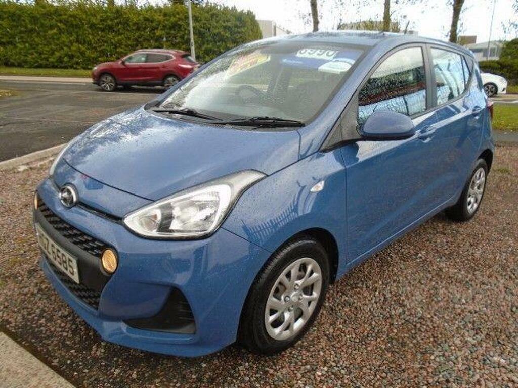 Hyundai I10 1.0 Se Euro 6 HGZ6585 Blue #3