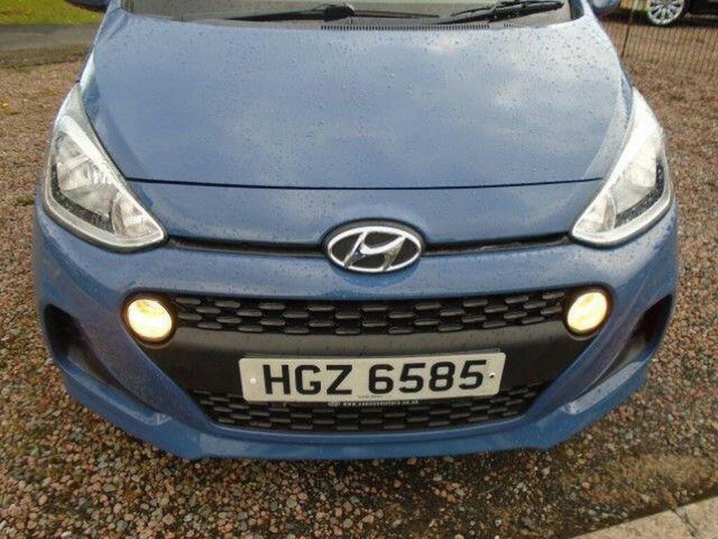 Hyundai I10 1.0 Se Euro 6 HGZ6585 Blue #2