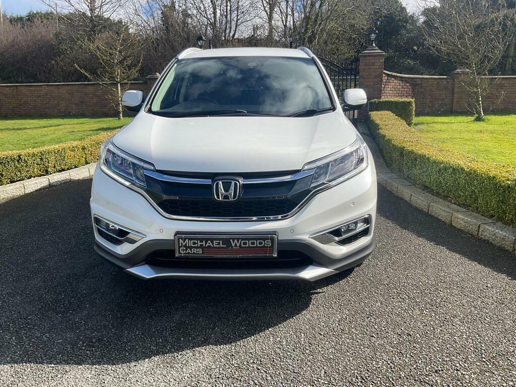 Honda Cr-V 1.6 I-dtec Se Plus Navi 4Wd Euro 6 S S White #3