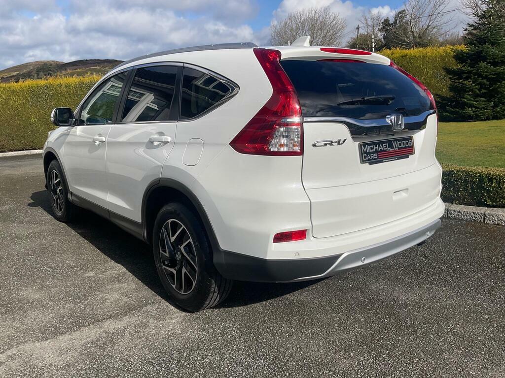 Honda Cr-V 1.6 I-dtec Se Plus Navi 4Wd Euro 6 S S White #5