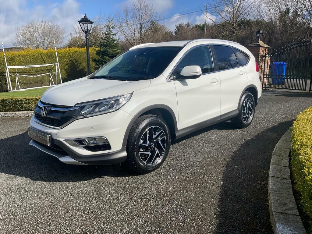 Honda Cr-V 1.6 I-dtec Se Plus Navi 4Wd Euro 6 S S White #6