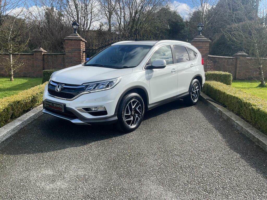 Honda Cr-V 1.6 I-dtec Se Plus Navi 4Wd Euro 6 S S White