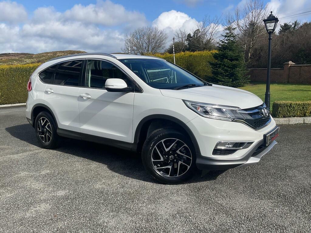Honda Cr-V 1.6 I-dtec Se Plus Navi 4Wd Euro 6 S S White #2