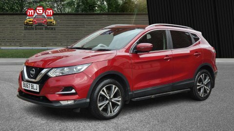 Nissan Qashqai N-connecta Dig-t BU67BLJ Red #5