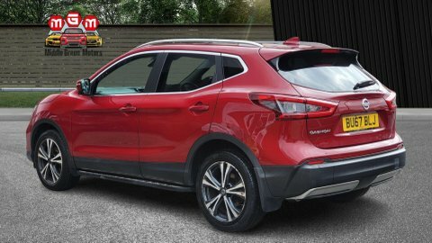 Nissan Qashqai N-connecta Dig-t BU67BLJ Red #6