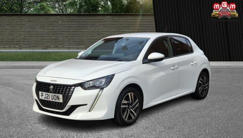 Peugeot 208 Puretech Allure S PJ21UON White #5