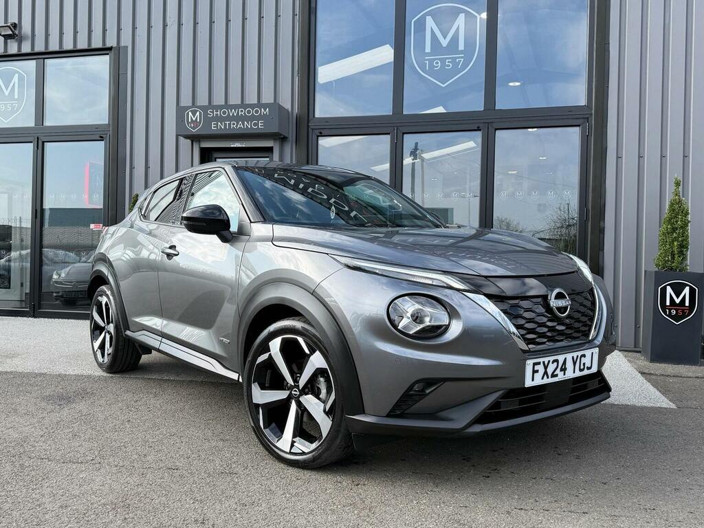 Nissan Juke 1.6 Tekna Euro 6 FX24YGJ Grey #4