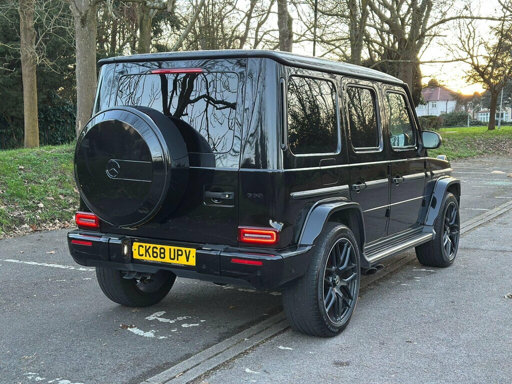 Mercedes-Benz G Class 4.0 G63 V8 Biturbo Amg Spds9gt 4Matic Euro 6 Ss CK68UPV Black #4